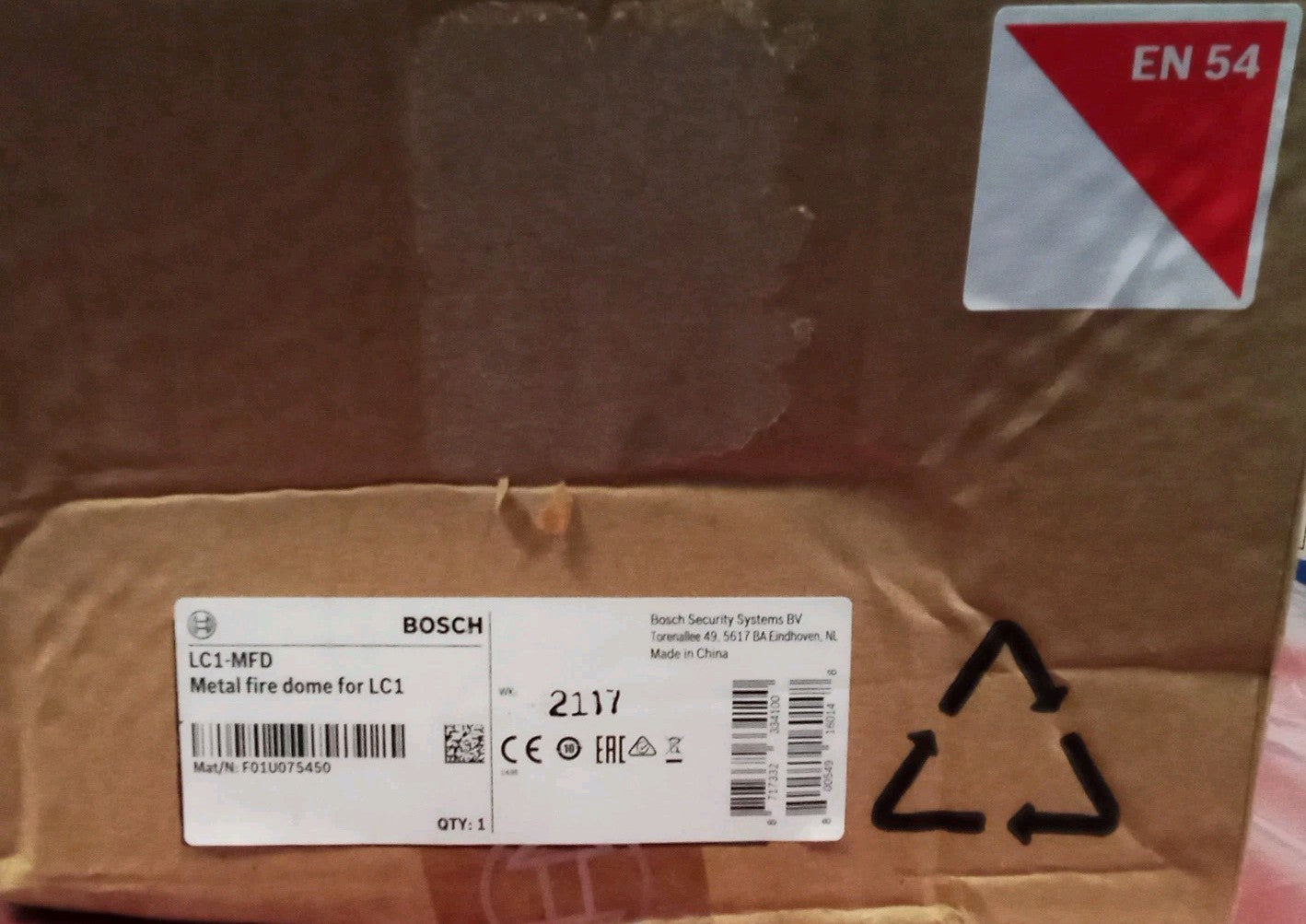 Bosch metal fire dome for LC1-MFD Speaker