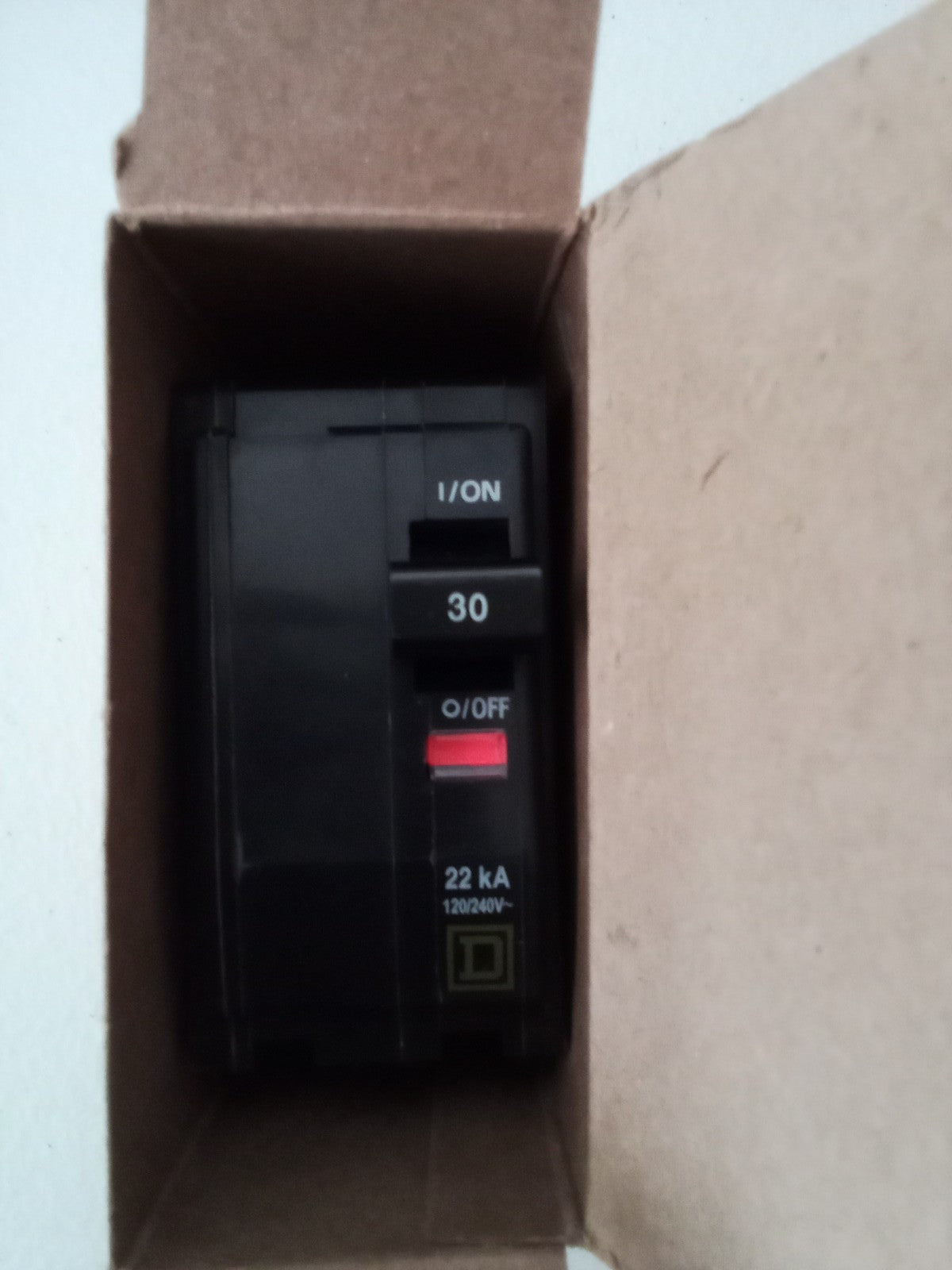 Square D QOB230VH 30 A Miniature Circuit Breaker