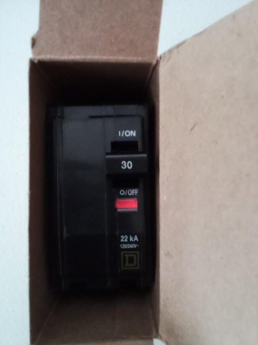 Square D QOB230VH 30 A Miniature Circuit Breaker