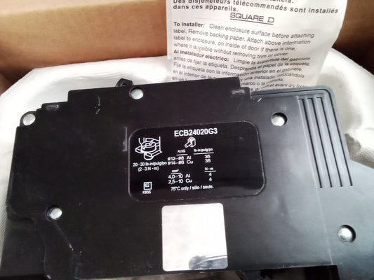 Square D ECB24030G3 Circuit Breaker