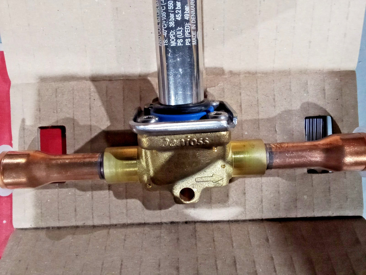 Danfoss EVR6 Refrigeration Solenoid Valve Body 400-25895 Made in Denmark HVAC