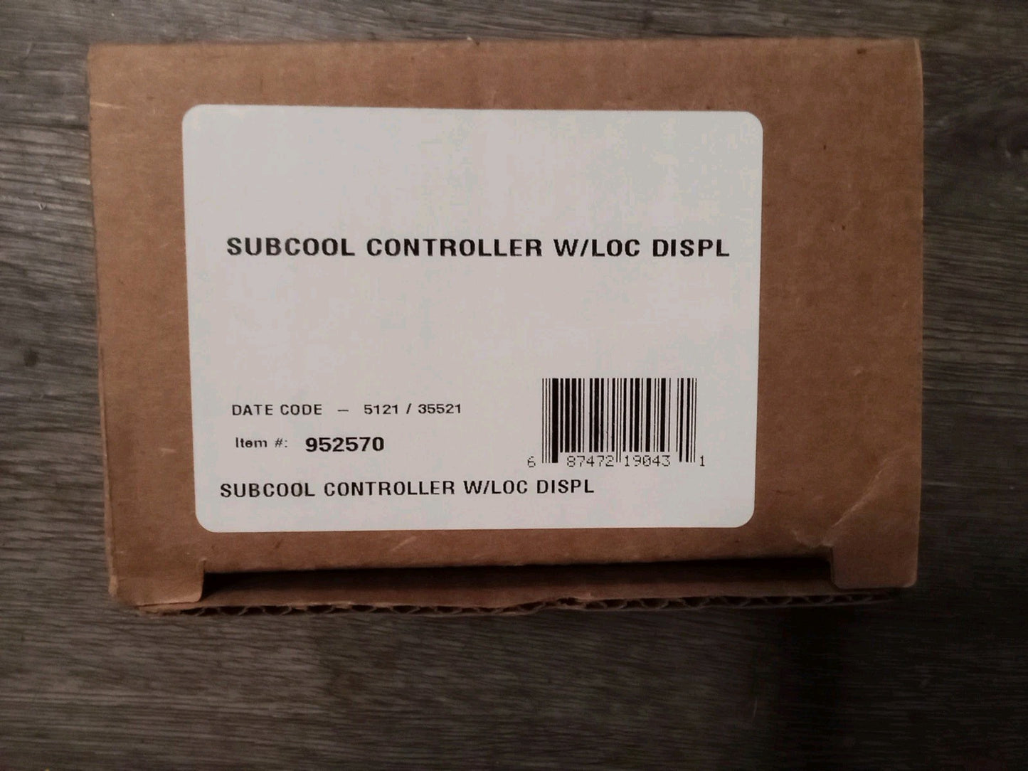 Sporlan Controls 952570 SUBCOOLER CONTROLLER W/ Loc Display NEW $1300 MSRP HVAC