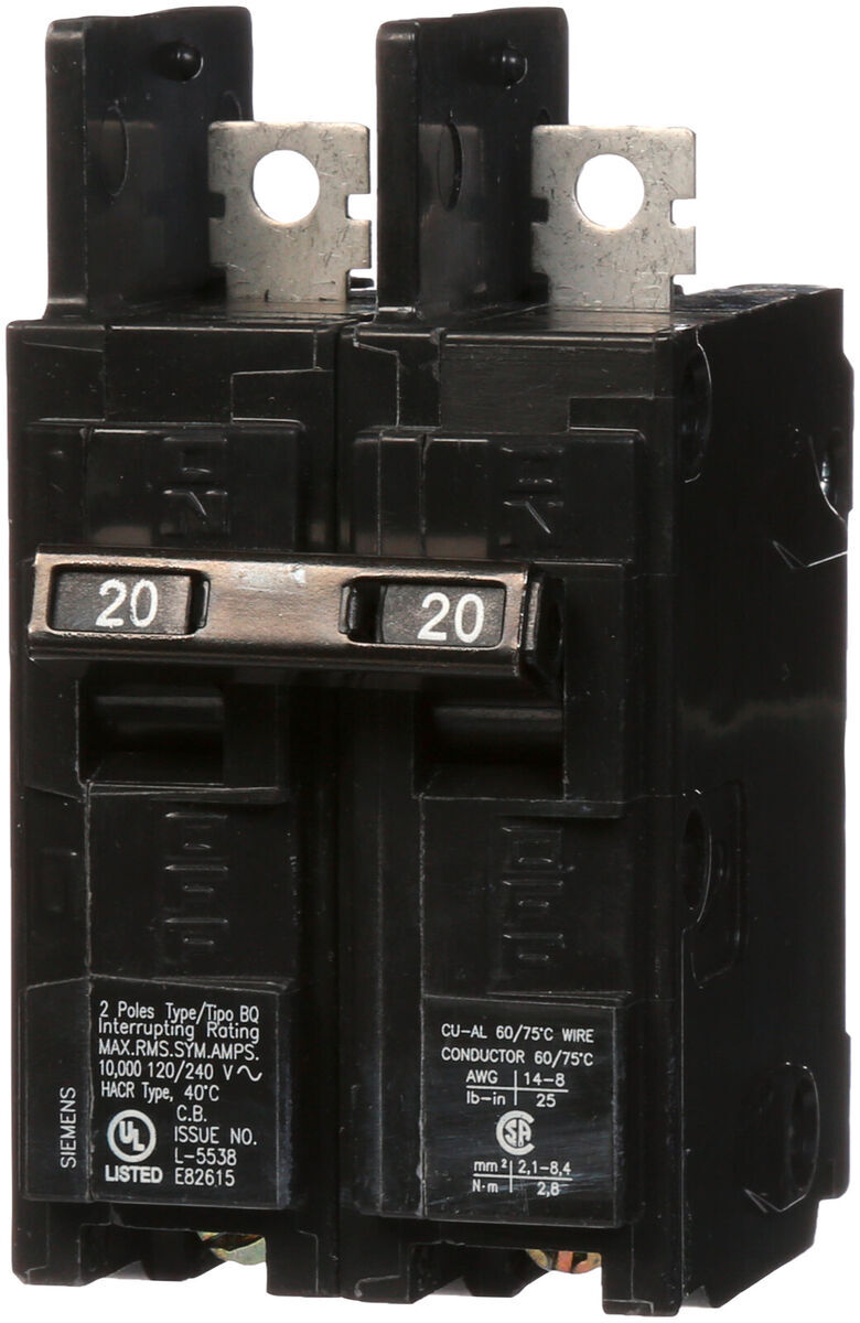 Siemens BQ2B020 Ground Fault Breaker