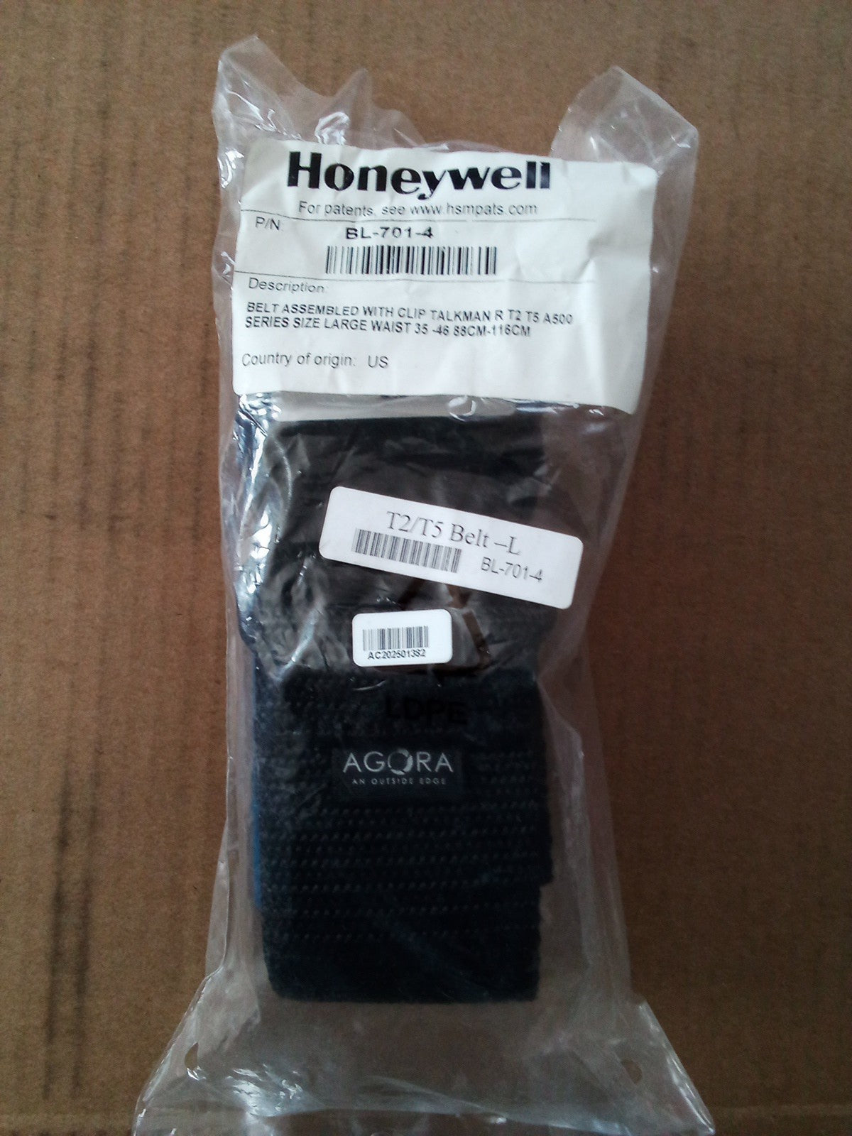Honeywell Talkman Belt BL-701-4