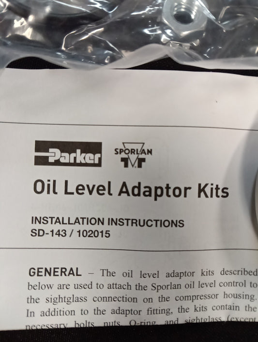 Sporlan Controls 968013 S-OL OIL LEVEL SIGHT GLASS KIT