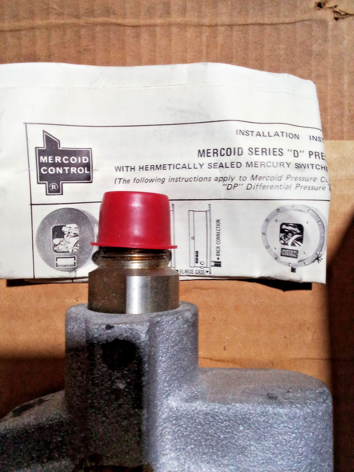 Mercoid DAH-31-153 Pressure Control Switch