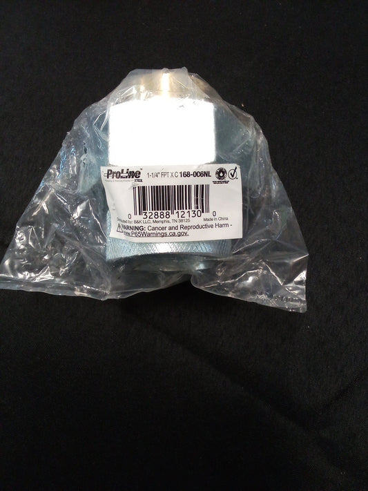 Proline 1-1/4" FPT X C 168-006NL Brass Connector