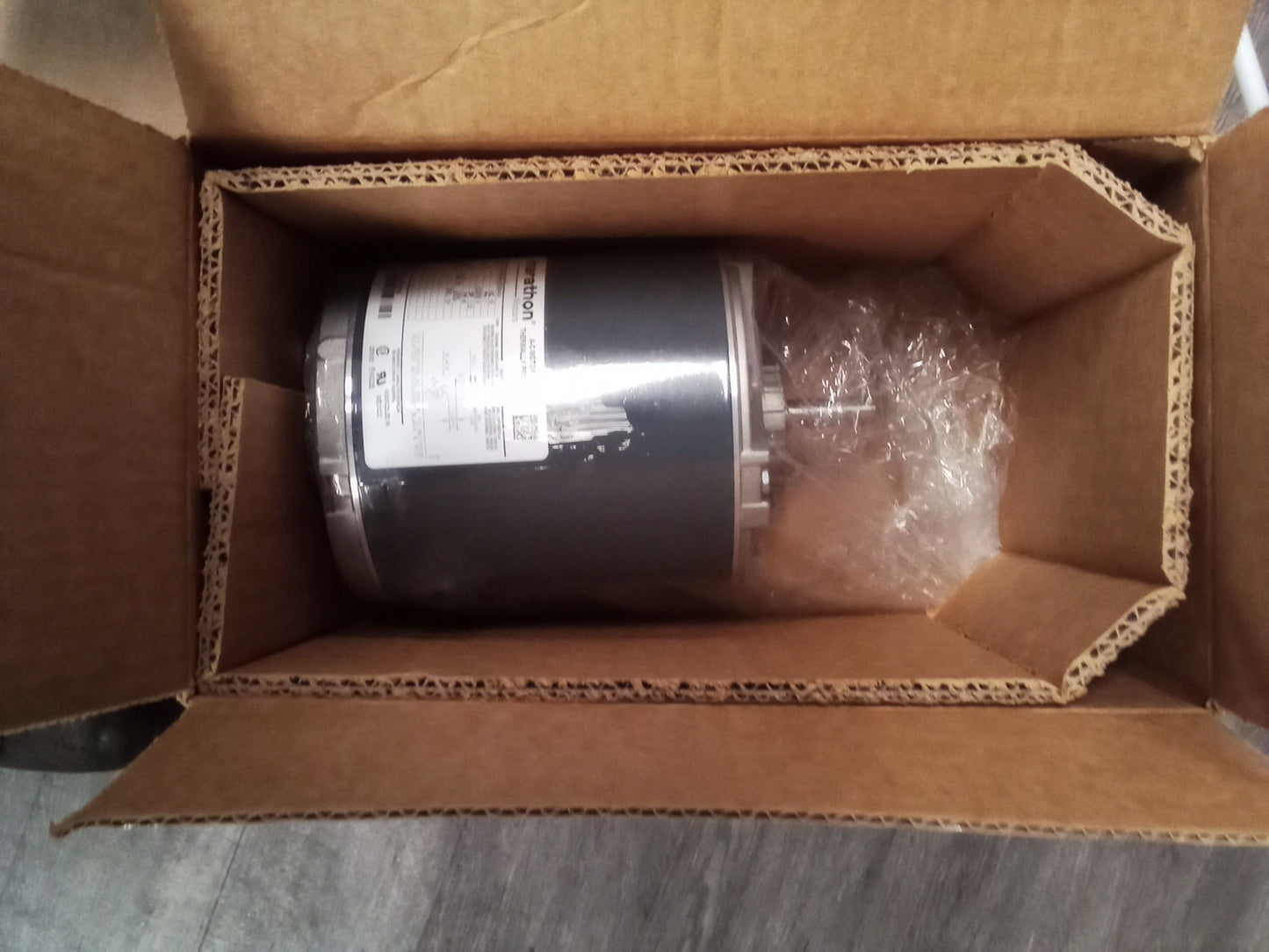 MARATHON MOTORS A/C Motor Model 5KH39QNA936AX- 1/3HP-230V-Phase 1 - New