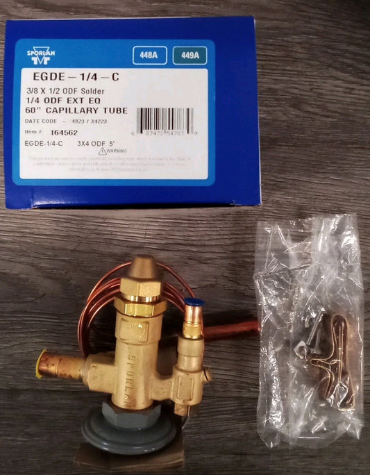 Sporlan thermostatic expansion valve Edge-1/4-C  PN(164562)