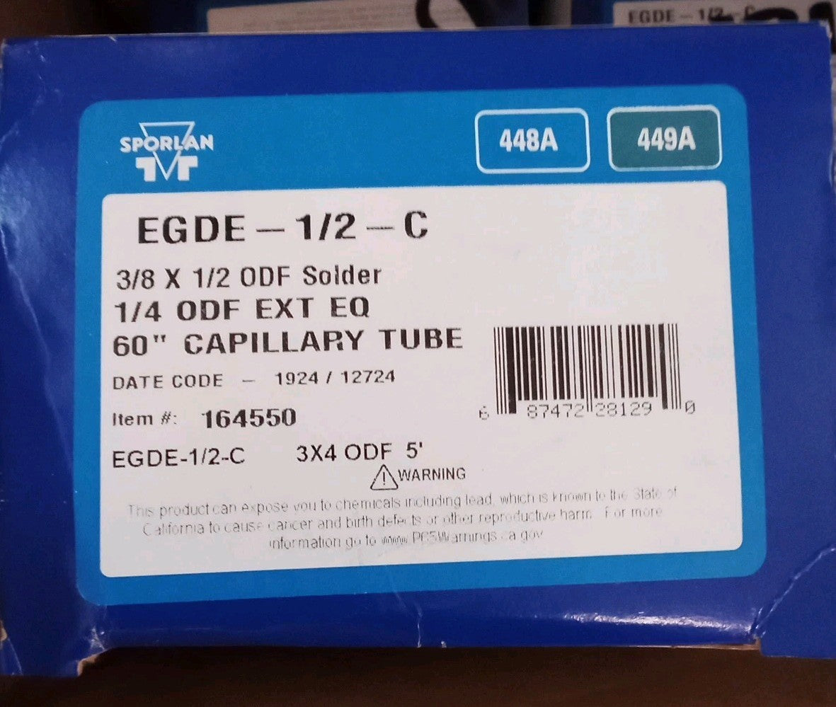 Sporlan Edge 1/2-C Thermostatic Expansion Valve   PN(164550)