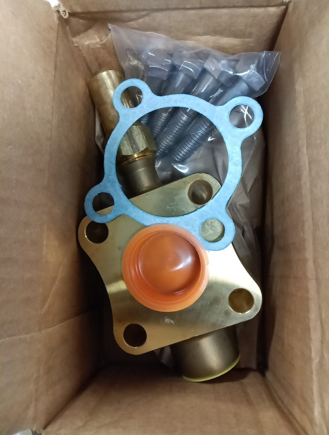 Mueller Refrigeration B34323 1-3/8" Comp Valve Kit, Metal Cap (front Seat) *New*