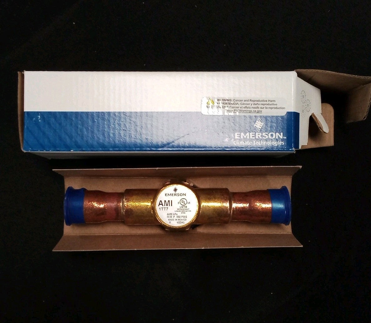 EMERSON FLOW CONTROLS 031357 Ami-1TT7 MOISTURE Liquid Indicator New In Box