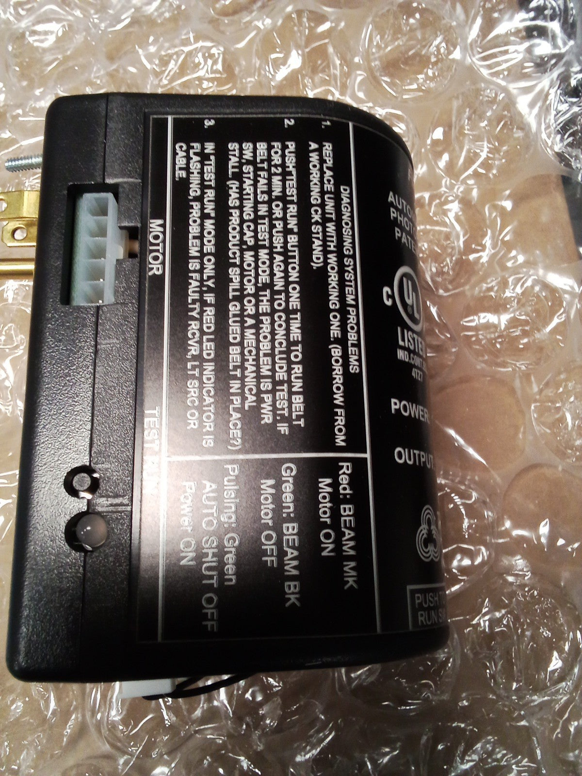 Tri-Tronics FIRST MATE FM-7501 V10106 Automatic Calibration Photoelectric System