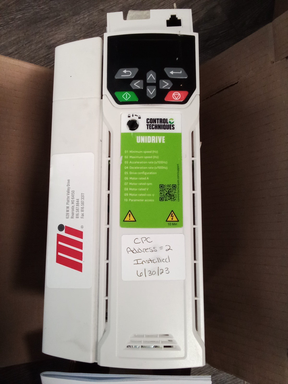 Nidec Unidrive M400