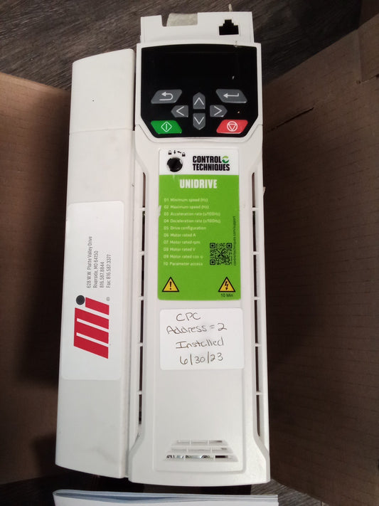Nidec Unidrive M400