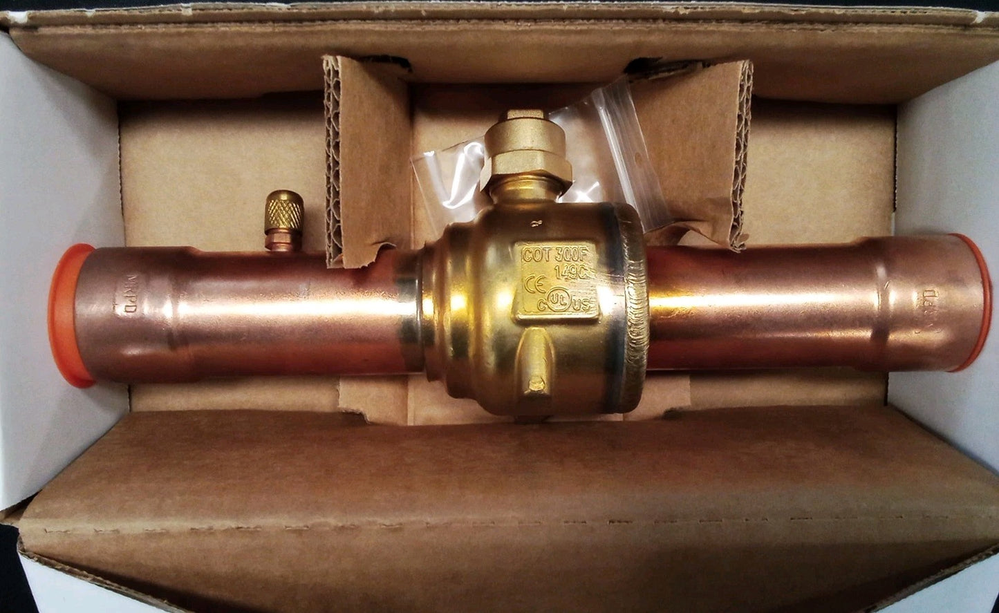 Mueller / Trane VAL11322 Ball Valve – 1-5/8" Sweat w/ ACC AC17867