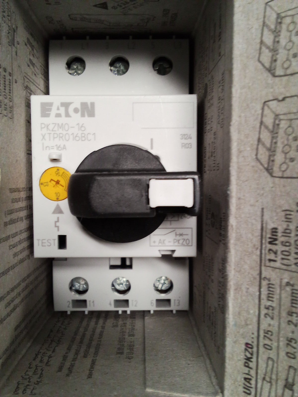 Eaton Circuit Breaker PKZMO-16/AK