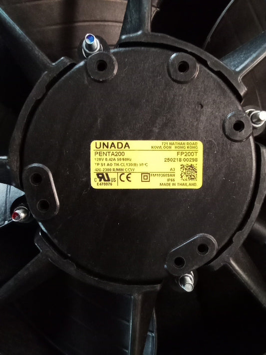 Unada EC Fan Blower Motor FP200T