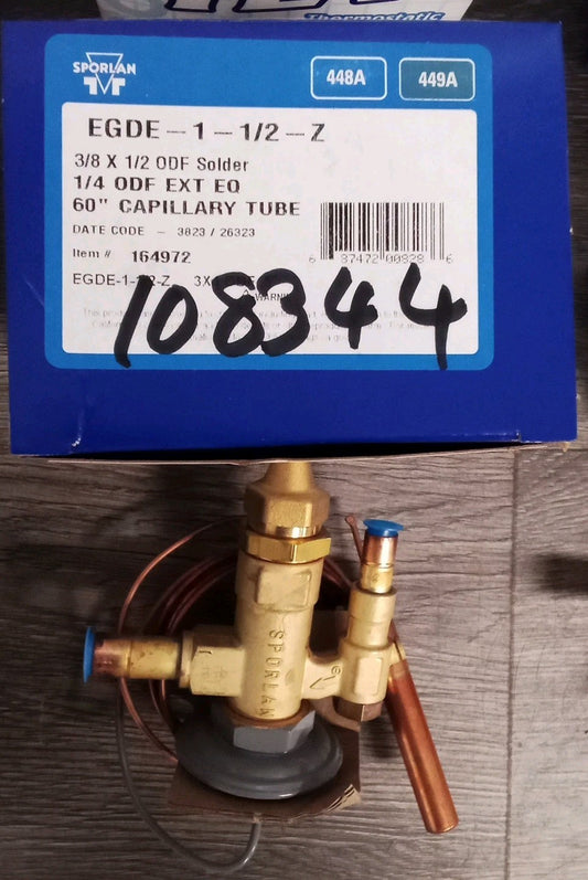 Sporlan thermostatic expansion valve Edge 1-1/2-Z PN(164972)