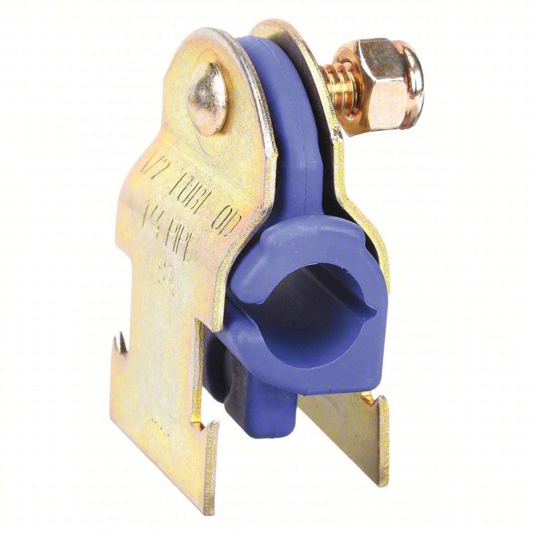 CUSH-A-NATOR HT08 Vibration Strut Clamp,1/2"OD,15/16"W 33KG57