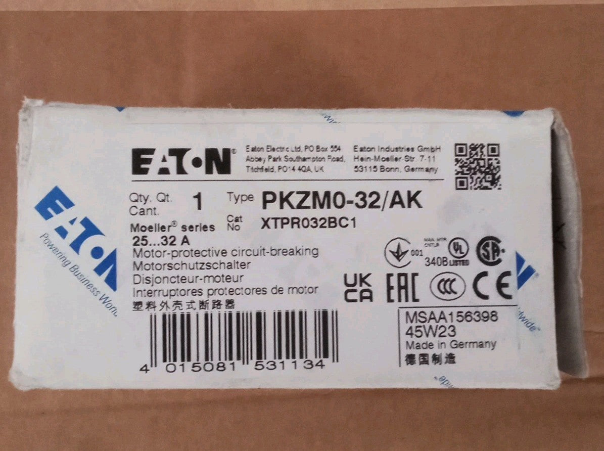 Eaton Circuit Breaker PKZMO-32/AK