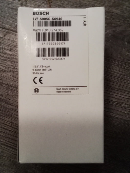 BOSCH LVF-5005C-SO940 day night MEGApix 1/2.5" 5mp lens