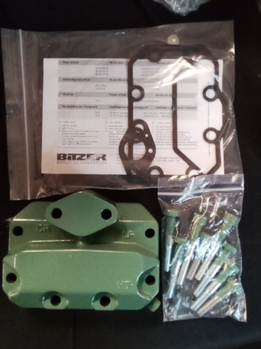 Bitzer Capacity Control W/Valve Cover Gasket 302355-35