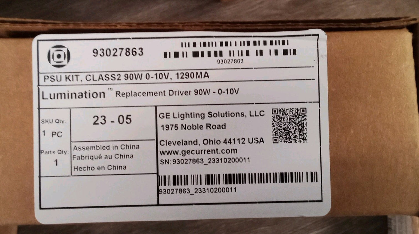 GE Ultramax Programmable LED Driver 93027863