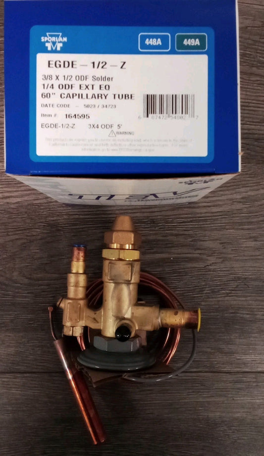 Sporlan thermostatic expansion valve Edge-1/2-Z  PN(164595)