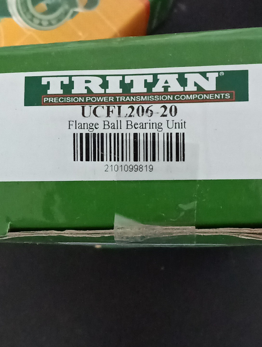 Tritan UCFL206-20 2-Bolt Wide Inner Ring Bearing
