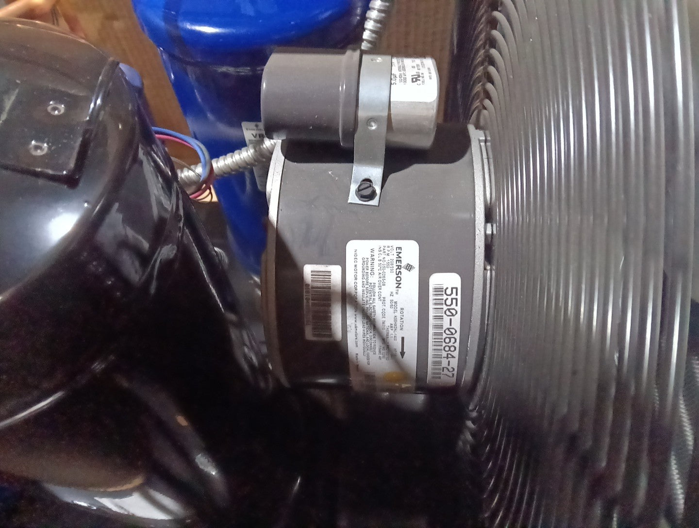 Copeland FFAL-A17Z-CFV-072 F-Line Air Cooled Condensing Unit, 208/230 V, 17.1 A