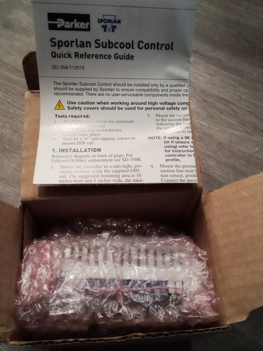 Sporlan Controls 952570 SUBCOOLER CONTROLLER W/ Loc Display NEW $1300 MSRP HVAC