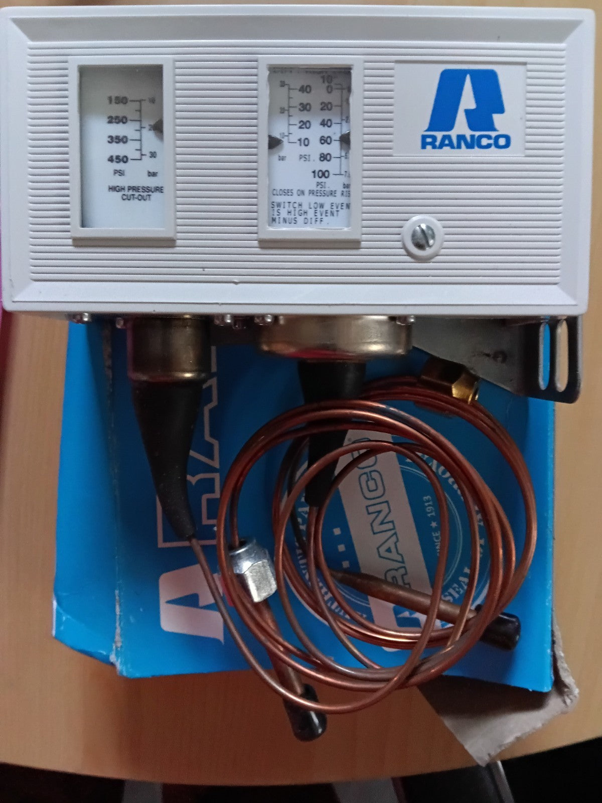 Ranco 012-1549 Dual Pressure - Automatic Reset High and Low