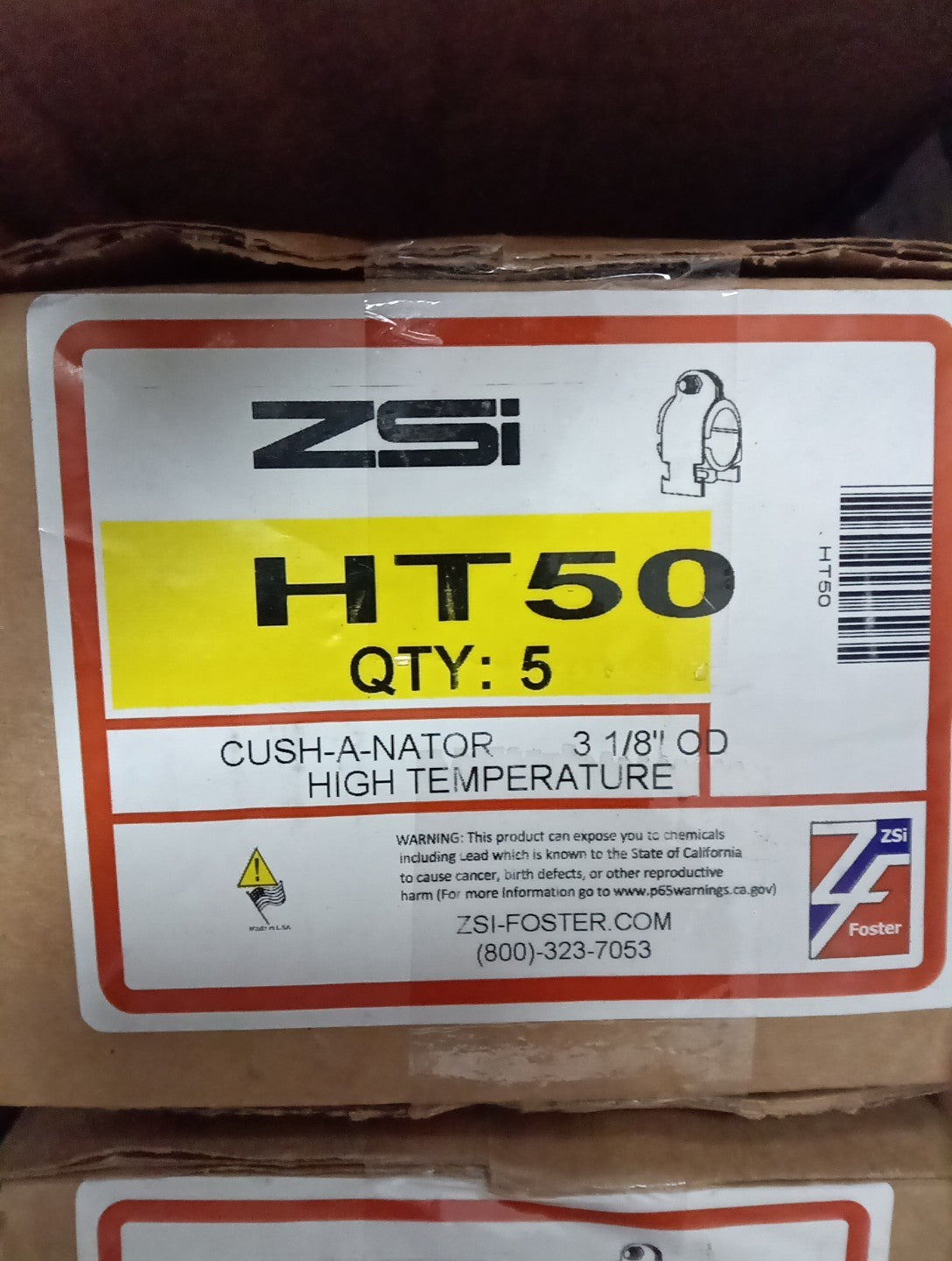 Cush-A-Nator HT-50 3-1/8" Tube O.D.