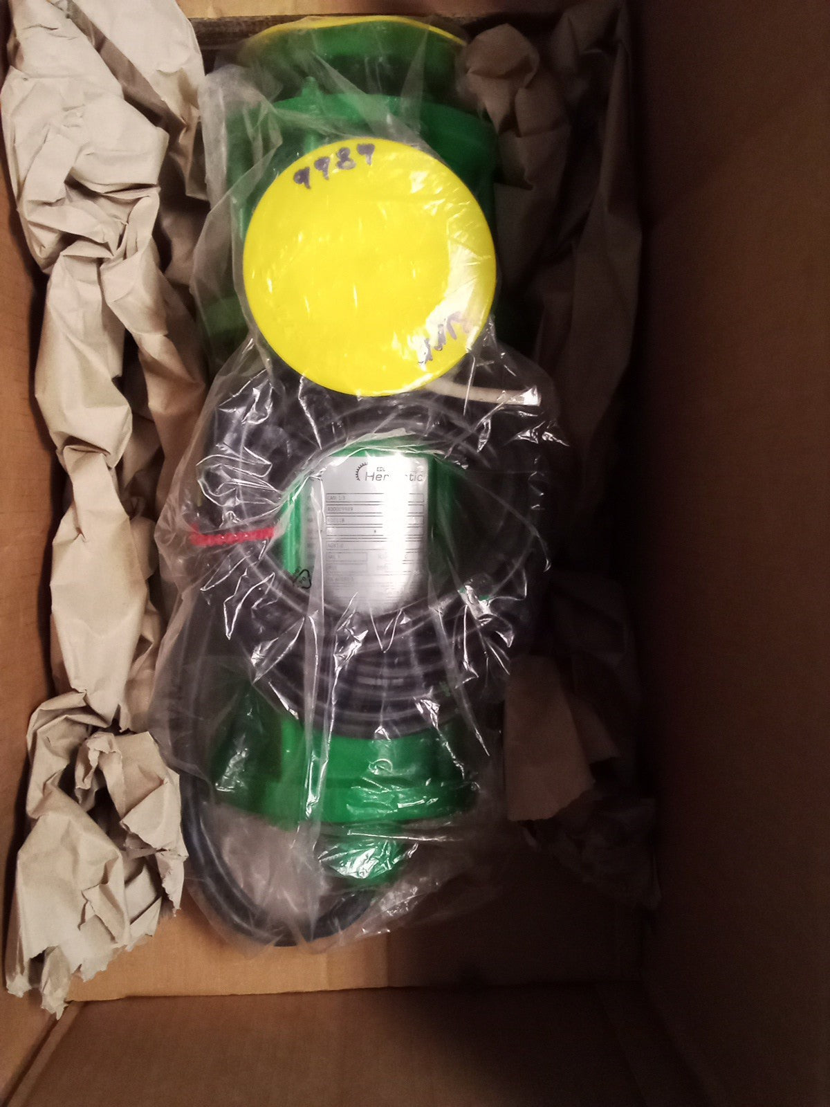 LEDERLE HERMETIC AMMONIA NH3 PUMP CAM1/3 K0011B  AGX1.0 480V / 60Hz 130MM IMP.