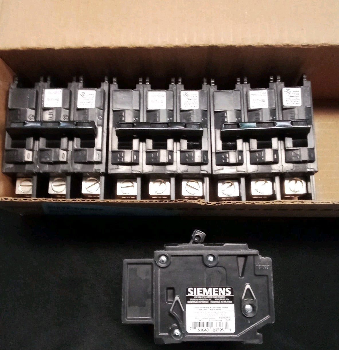 SIEMENS BQ3B040L 3 POLE 40 AMP CIRCUIT BREAKER, 240V 201730