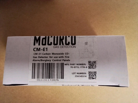 Macuro CM-E1 Carbon Monoxide Gas Detector