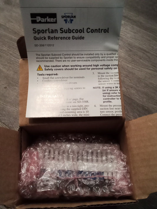 Sporlan Controls 952570 SUBCOOLER CONTROLLER W/ Loc Display NEW $1300 MSRP HVAC