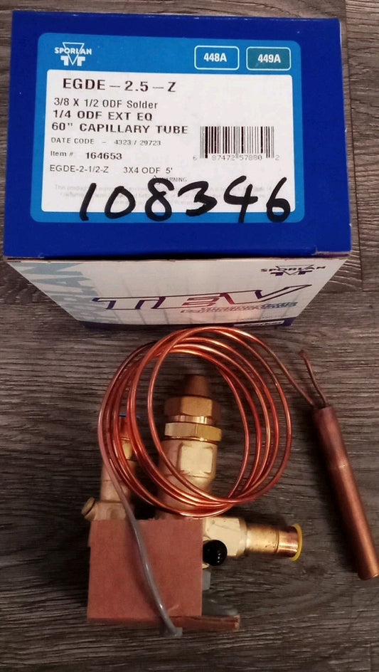 Sporlan Thermostatic expansion valve Edge-2.5-Z   PN(164653)