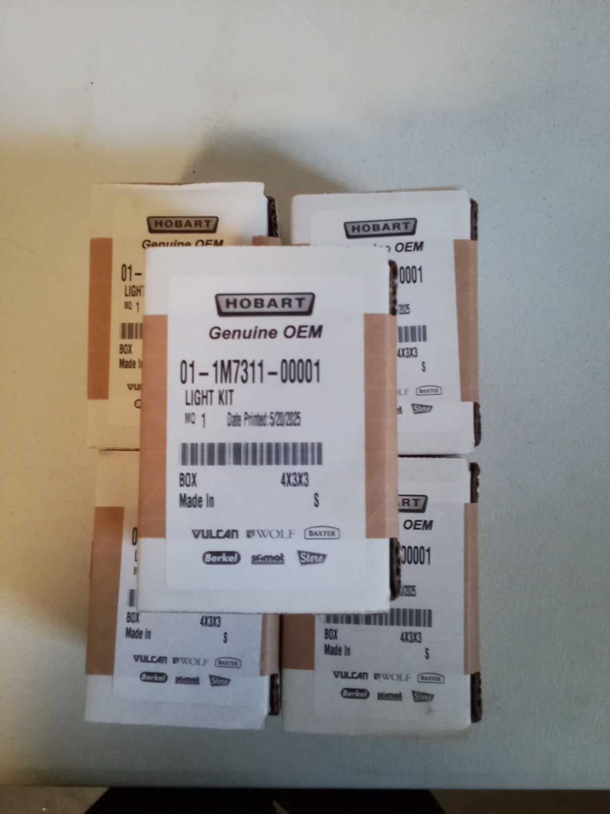 01-1M7311-00001 Hobart Light Replacement Kit - Ov310/Ov500 Ovens Genuine OEM