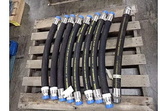 "New Flextral PX250-32 2" Hydraulic Hose Assembly SAE100R16 EN857 2SC MSHA"