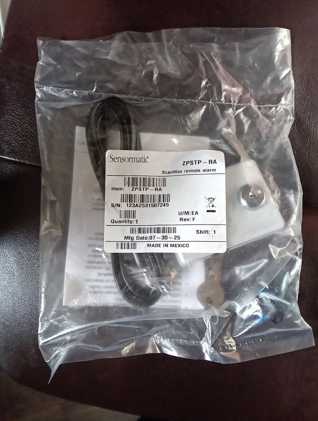 Sensormatic ZPSTP-RA STP Remote Alarm Module Kit NEW