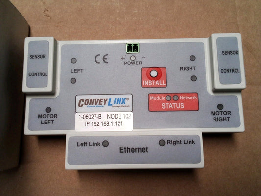 ConveyLinx Pulseroller Conveyer Control Ethernet Module 1-08027-B