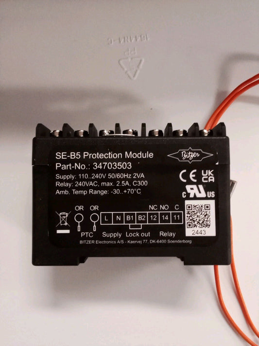 Bitzer SE-B5 Protection Module Part Number 34703503