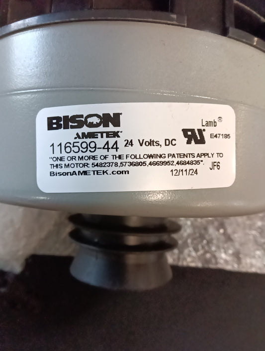 Ametek 116599-44 Vacuum Motor – 24V DC