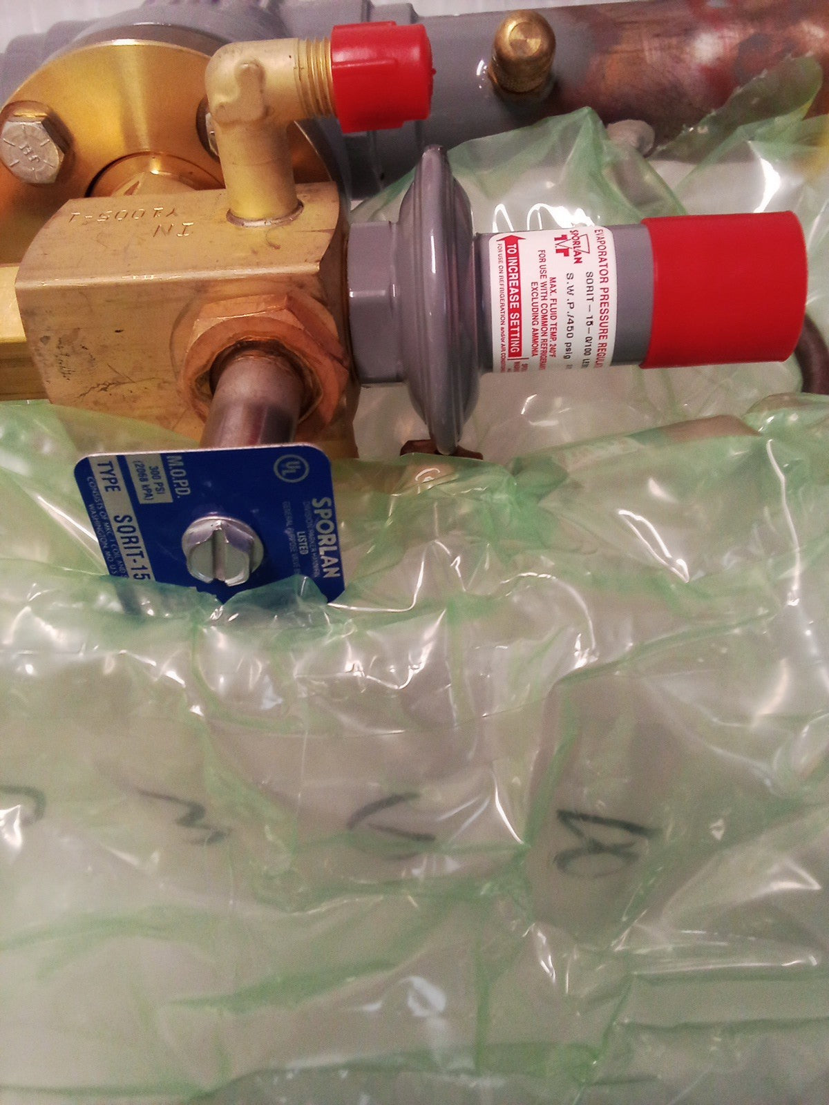 Sporlan SORIT-15-0/100 EPR Valve NOS  Less the coil