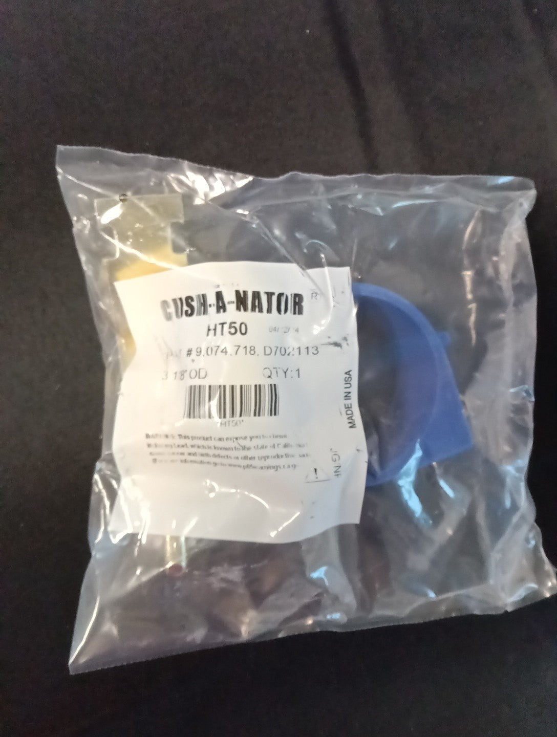 Cush-A-Nator HT-50 3-1/8" Tube O.D.
