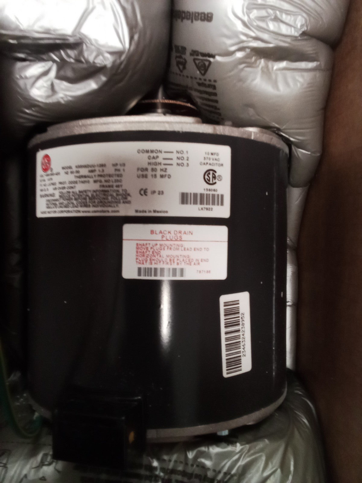 Nidec US Motors Condenser Fan LX7922