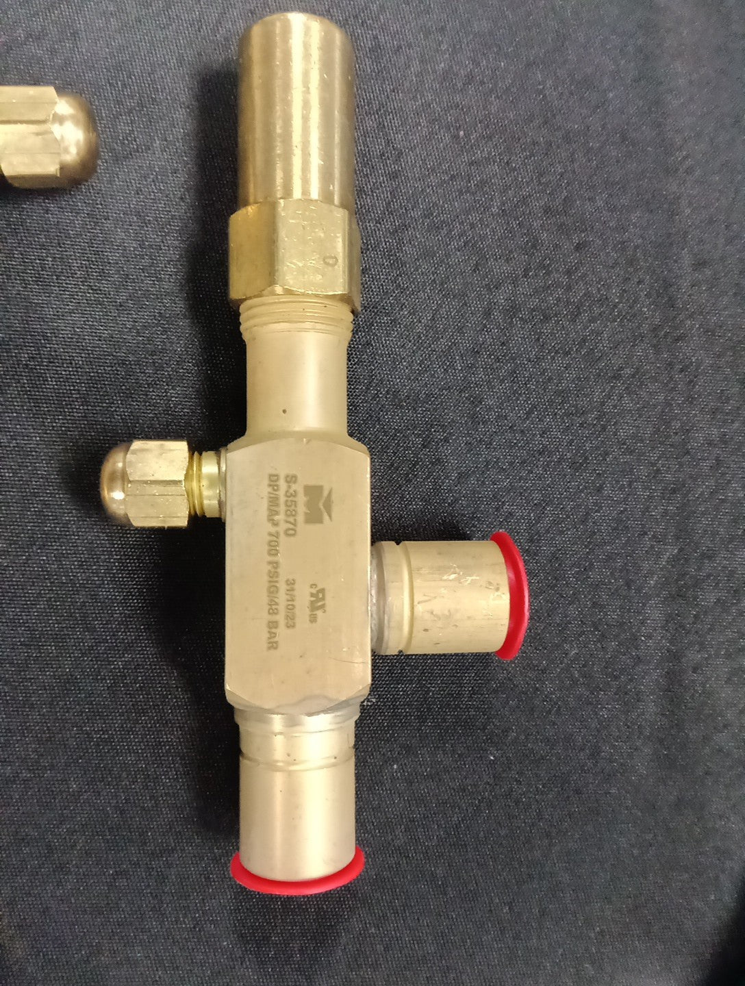 Mueller S-35870 Refrigeration Valve DP/MAP 700 PSIG NEW! FREE SHIPPING!