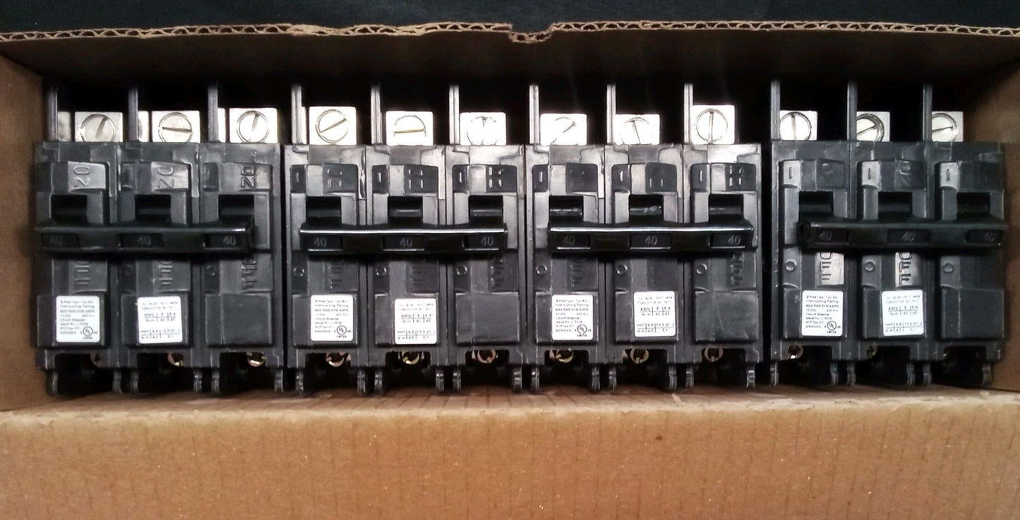 Siemens BQ3B040L 3-POLE Circuit Breaker 40A